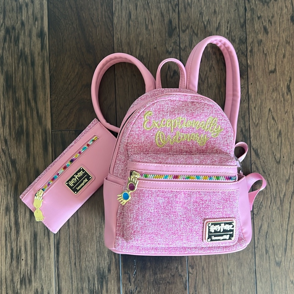RARE Luna Lovegood Harry Potter NWOT backpack